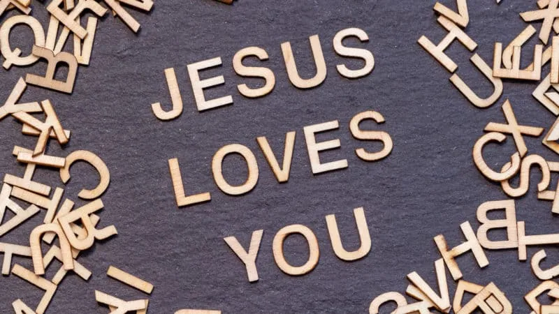 Jesus loves you
