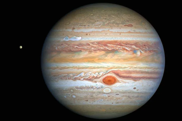 The planet Jupiter