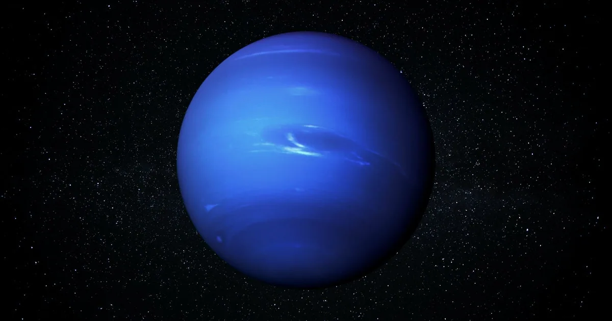 The planet Neptune